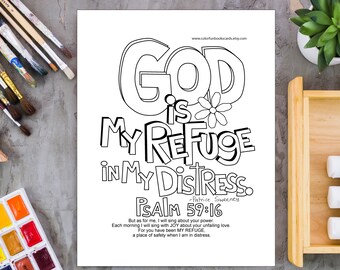 Descarga digital "Dios es mi refugio"