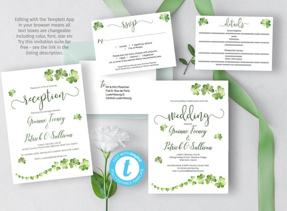 Irish Wedding Invitation Ideas Wedding Invitations Ireland