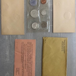 1963 US Mint Silver Proof set (Franklin, Washington, Roosevelt, Jefferson, Lincoln)