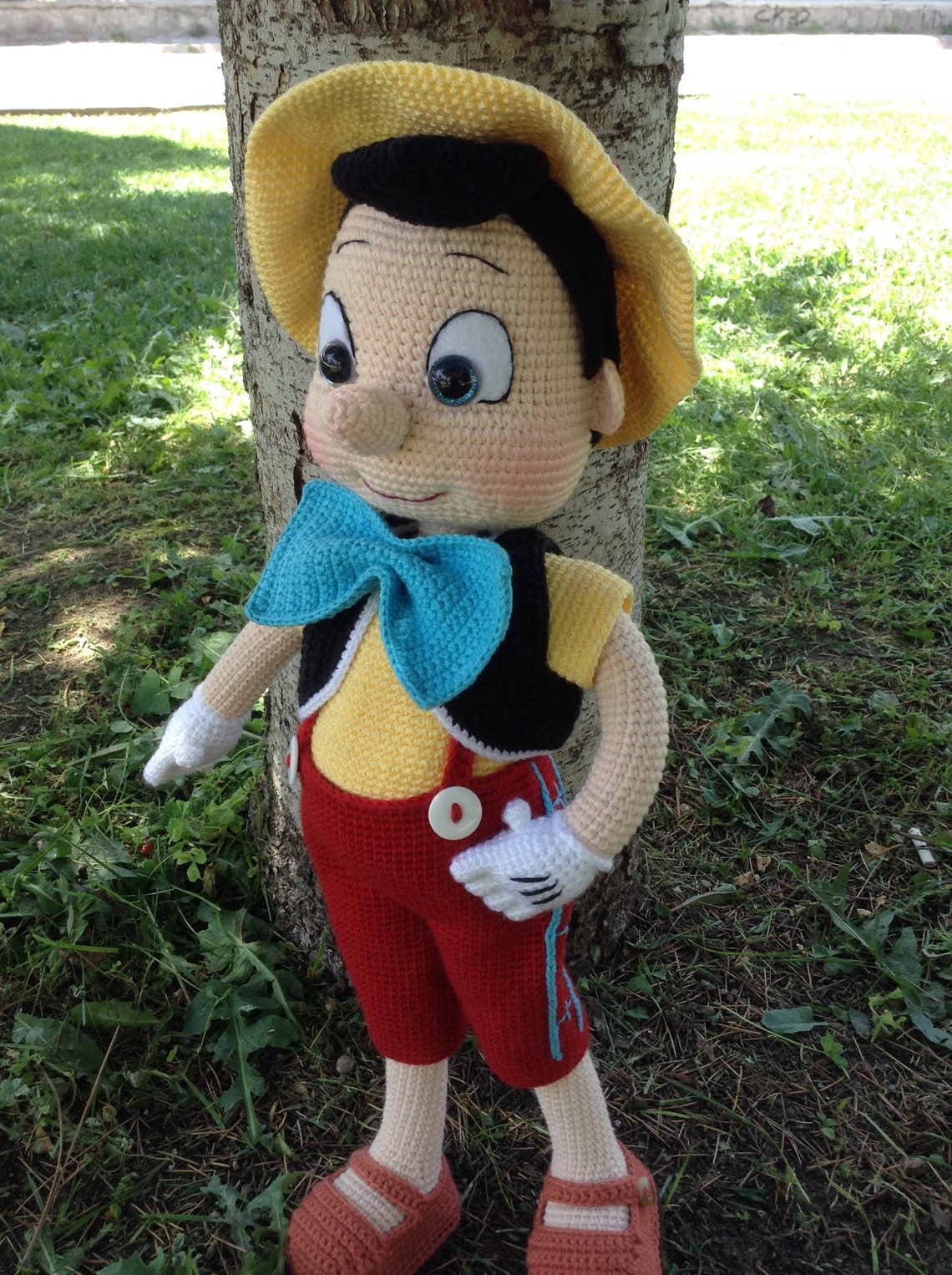 Pattern For Pinocchio Overalls Pinocchio Crochet English & Turkish PDF Pattern - Etsy