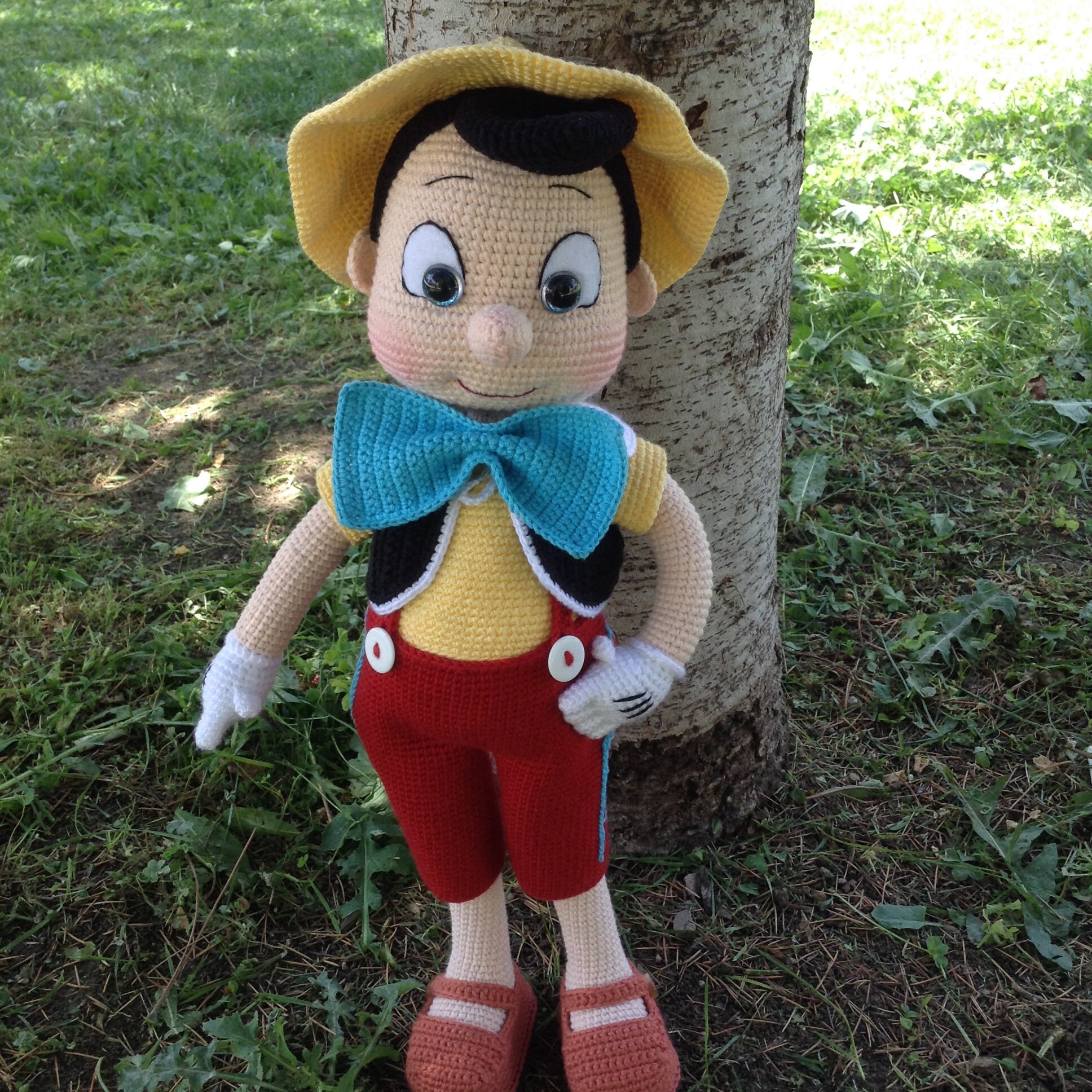 Pattern For Pinocchio Overalls Pinocchio Crochet English & Turkish PDF Pattern - Etsy