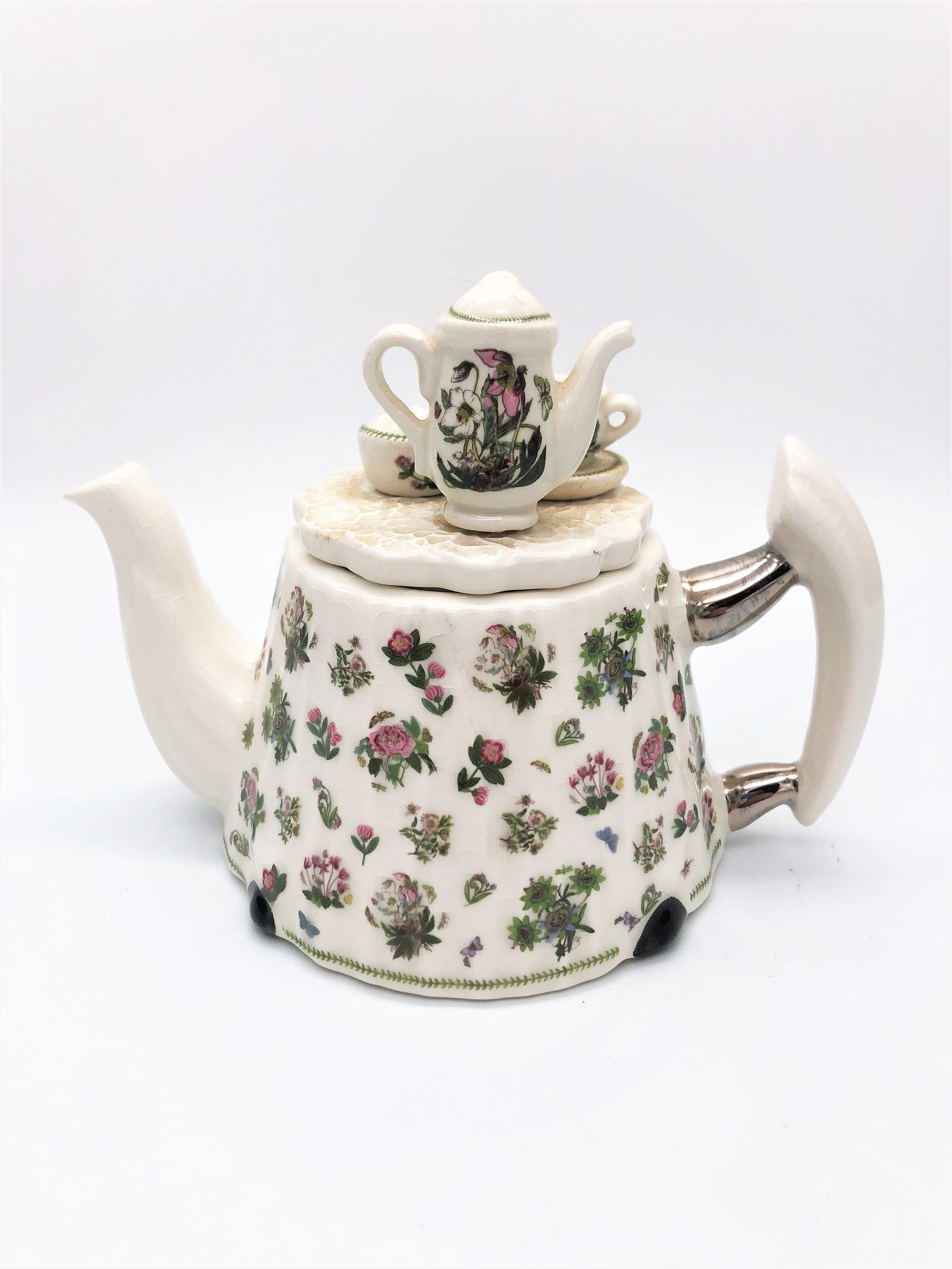 Miniature Portmeirion Tea Pots - Etsy