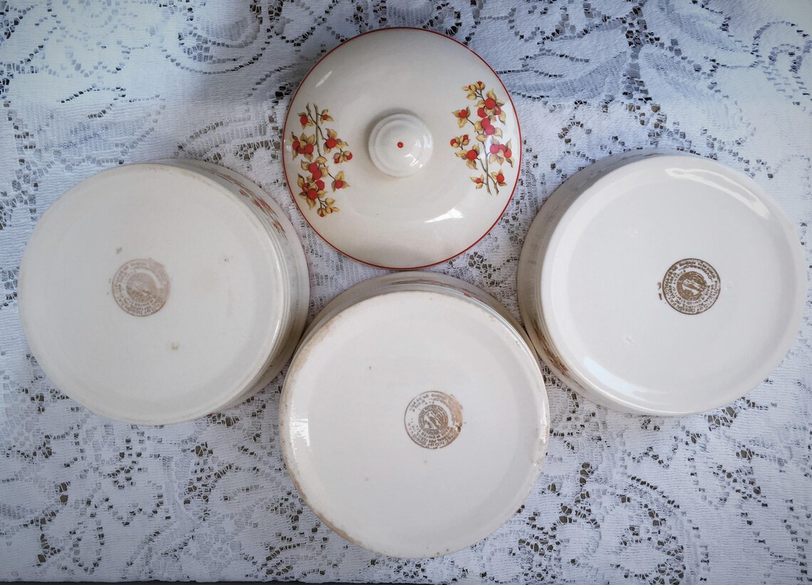 Universal Cambridge Pottery Stackable Casserole Dishes With Etsy