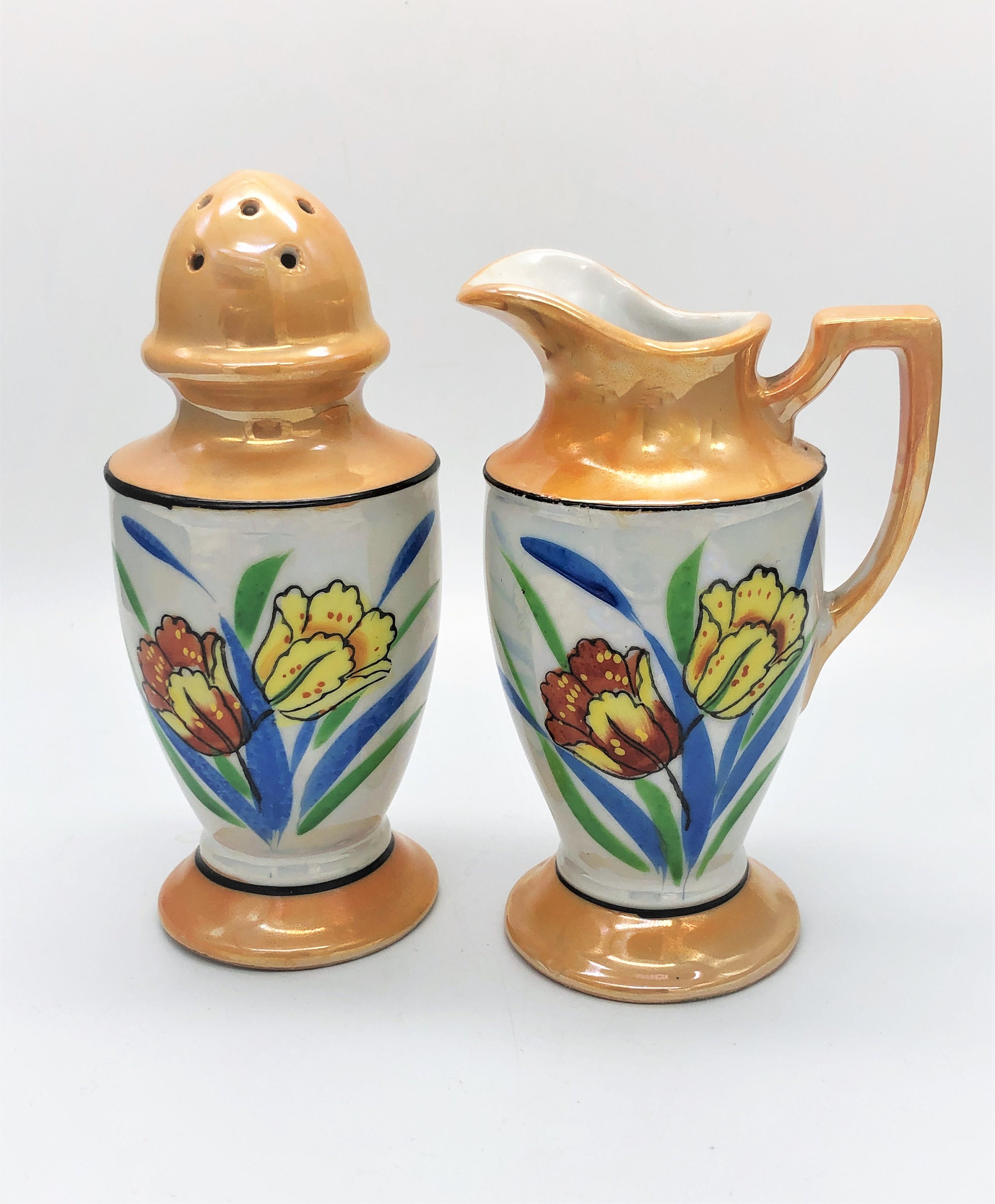 Yellow Lusterware - Etsy
