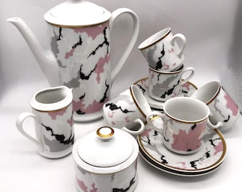 Vintage Czech RGK Leander 1946 China De Boheme Porcelain Tea