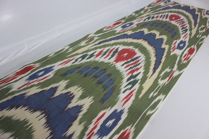 Cotton Ikat Fabric National Cloth Ikat Upholstery Fabric XB755 Hand Woven Fabric Cotton Fabric Ikat Fabric By The Yard Ikat