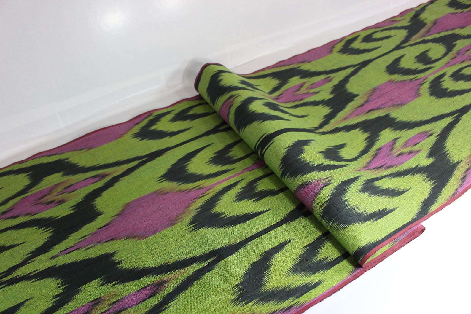 Cotton Ikat Fabric ikat Fabric by the Yard ikat Upholstery Etsy