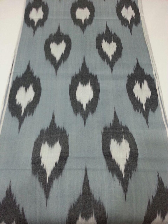 Ikat Fabric By The Yard Cotton Ikat Fabric Ikat Upholstery Fabric