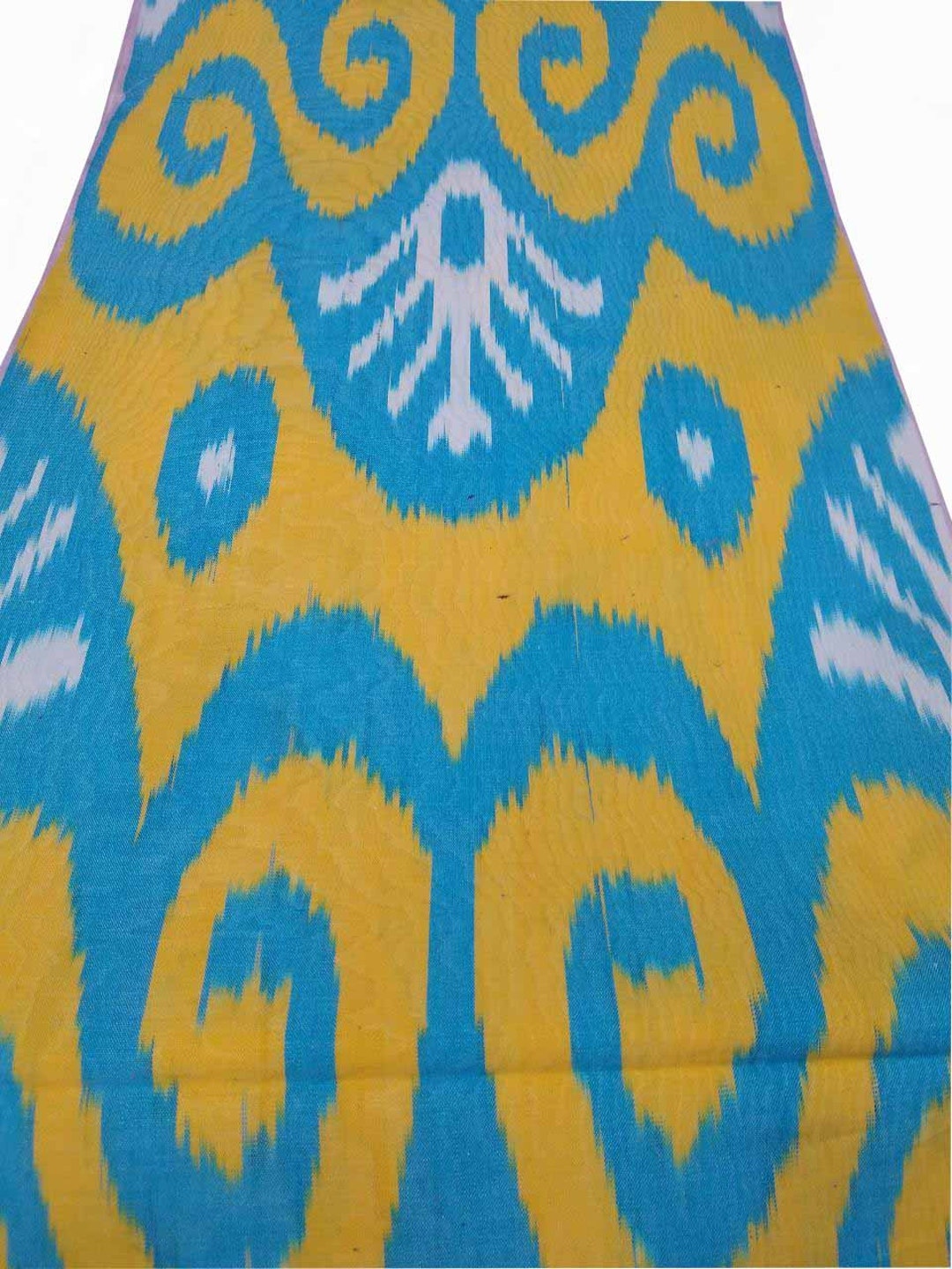 Cotton Ikat Fabric Ikat Fabric by the Yard Ikat Upholstery Etsy