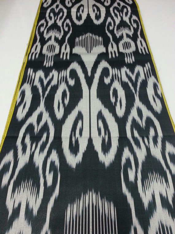 Ikat Fabric By The Yard Cotton Ikat Fabric Ikat Upholstery Fabric
