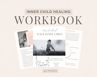 Cuaderno de ejercicios para la sanación del niño interior: Diario de terapia (descarga digital)