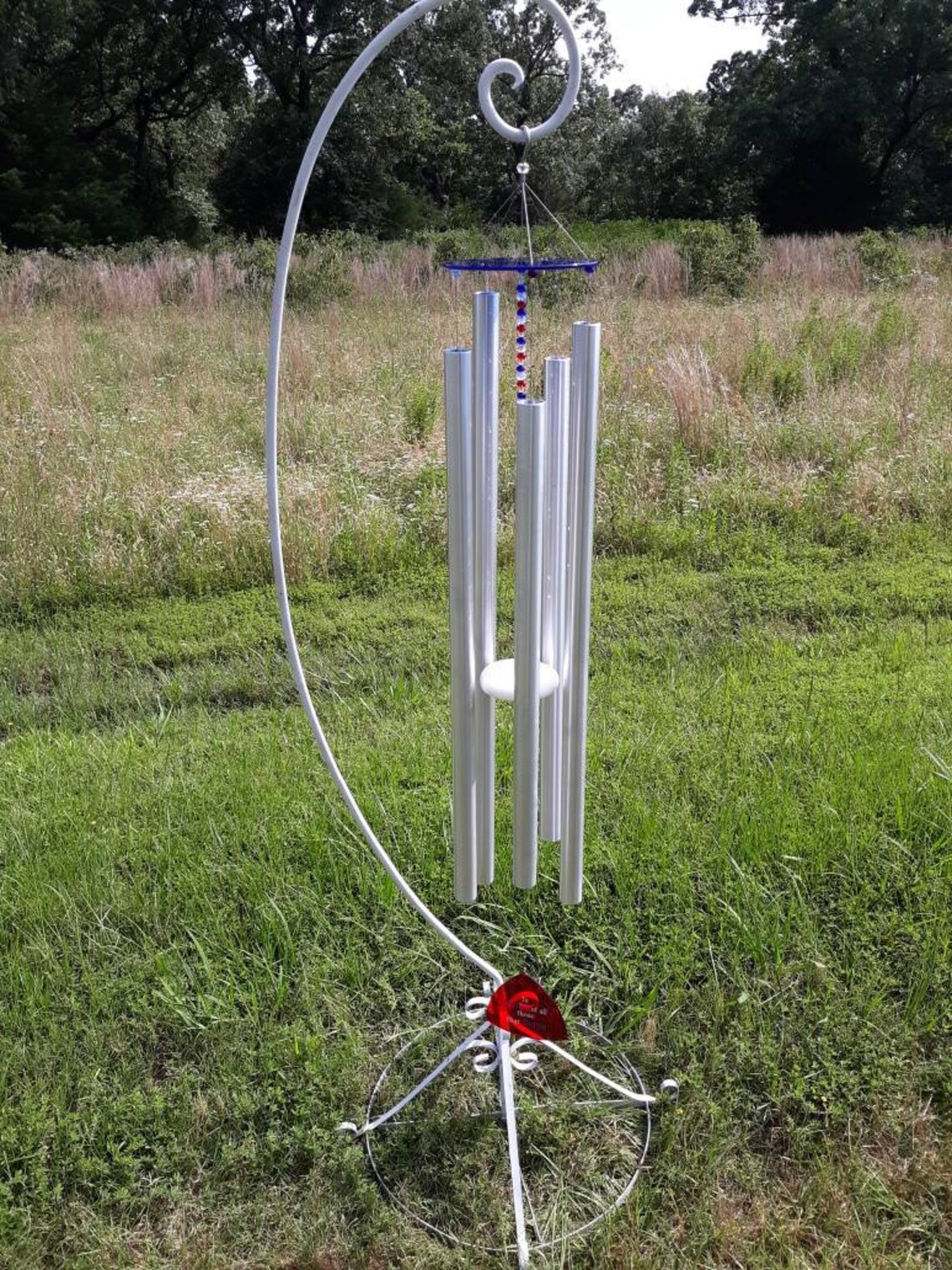Large Wind Chime with a deep resonating sound. Tuned and Made Etsy
