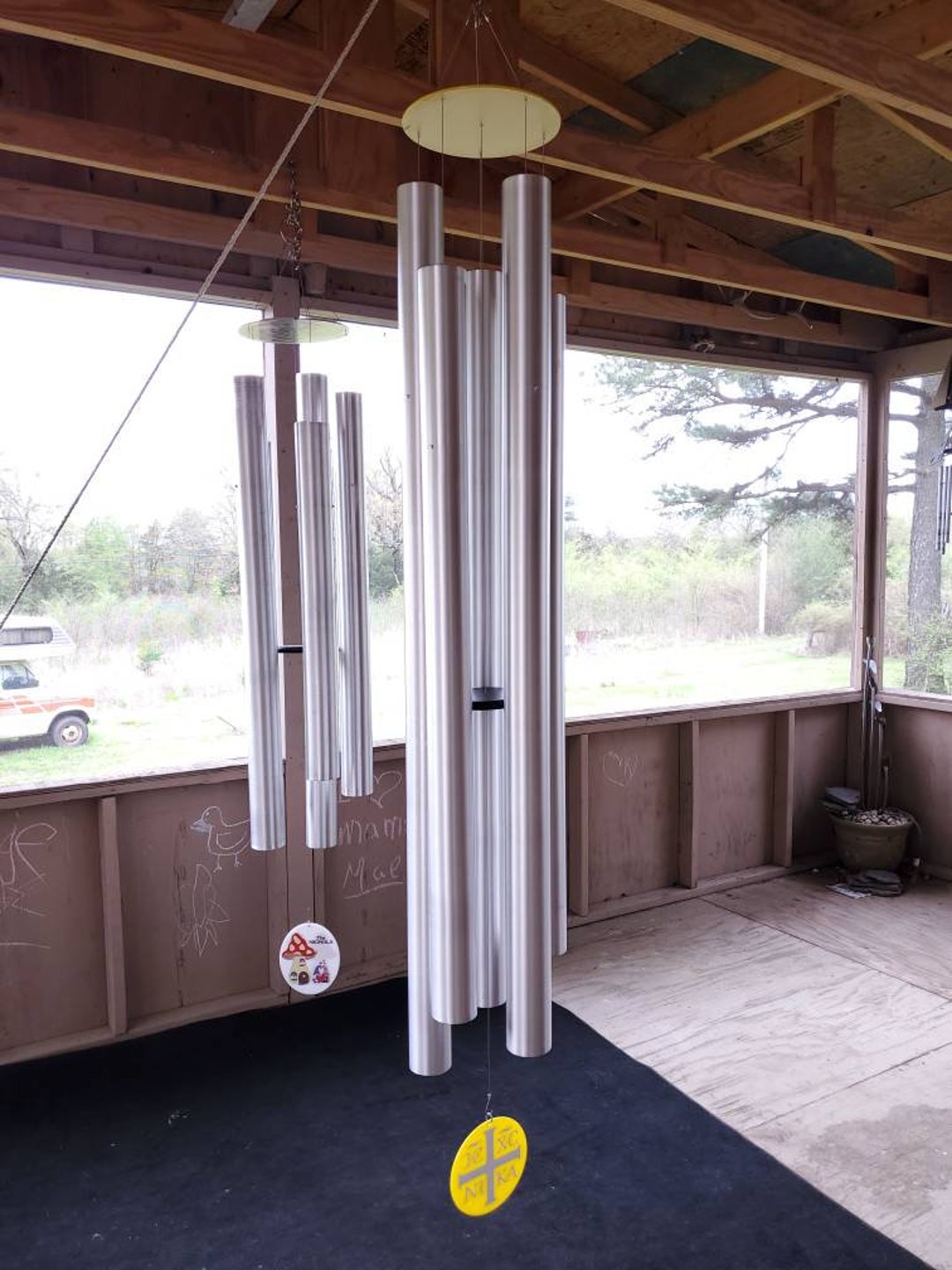 Extra Large Wind Chime. 8 Feet Tall, Weighing 60lbs. Etsy