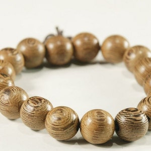 Handmade Natural Wood with Vein bracelet - Men and Women - W002