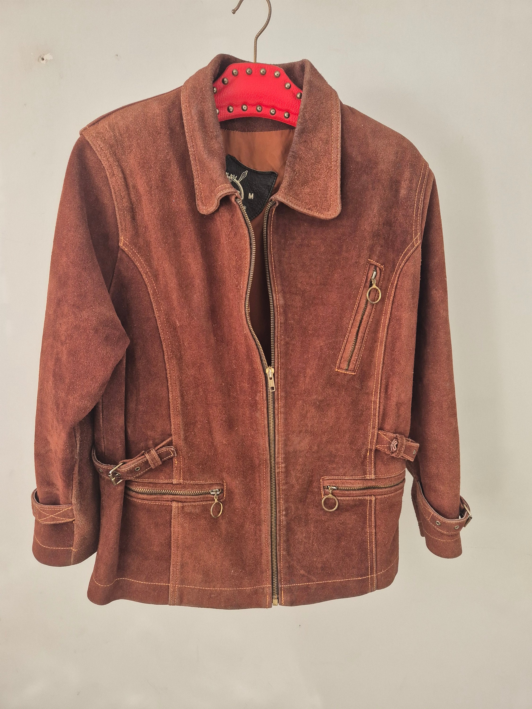 Vintage Mexican Leather Jacket - Etsy Australia