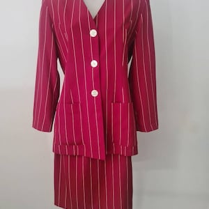 Plus Size Pants Suit for Women Maroon Creased Trousers and Jacket