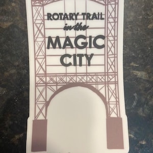 Sticker Rotary Trail, Birmingham Alabama