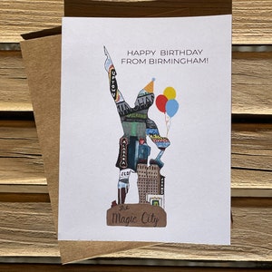 Carte d’anniversaire vulcain, joyeux anniversaire, Birmingham Alabama