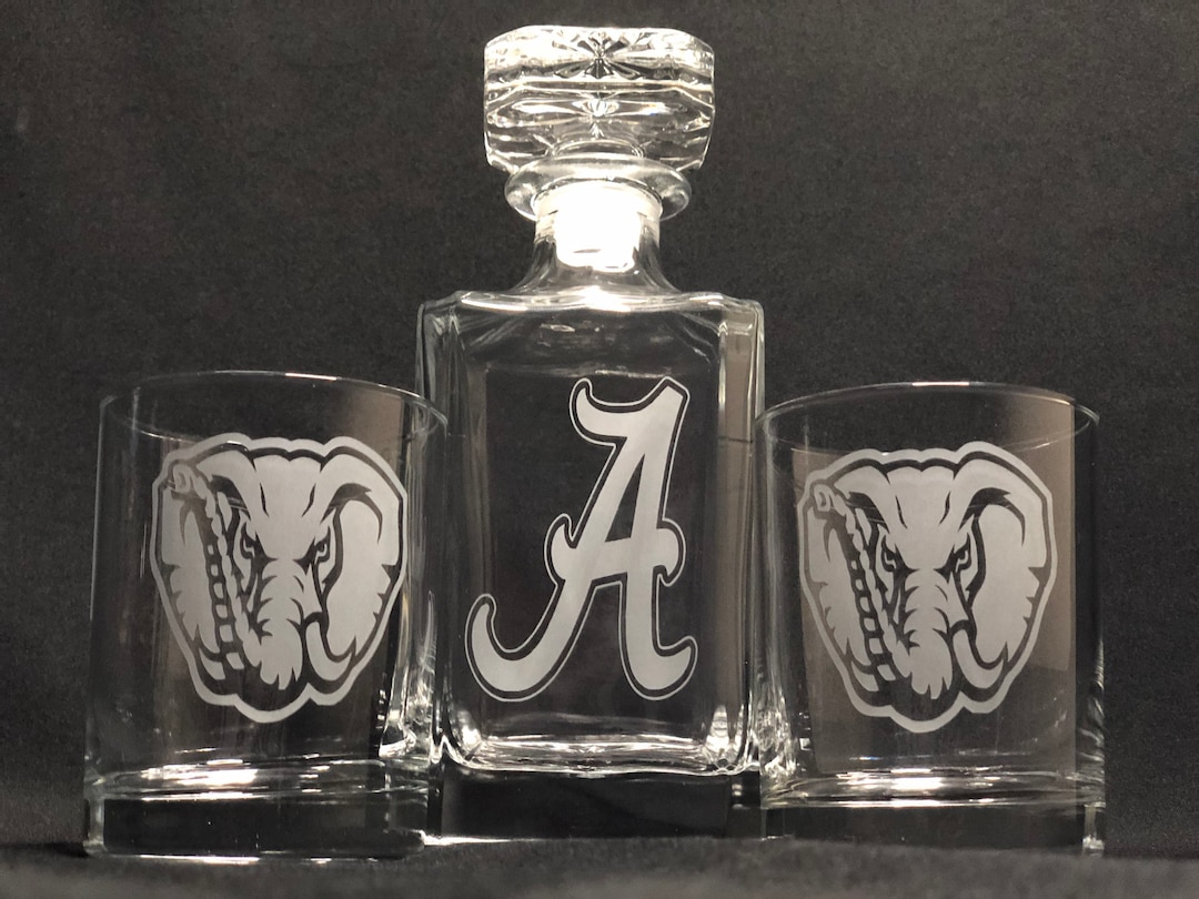 Alabama 3pc Decanter Set - Etsy
