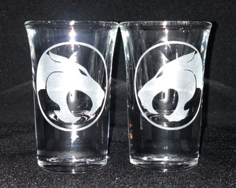 Thundercats 2pc shot glass set