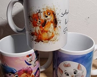 Tasse à personnaliser motif dessin photo animaux enfant mug