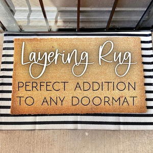 Boho Accent Rug, Layered Doormat, Layered Rug, Hand Woven Rug, Fringe Rug, Rug For Underneath Doormat, Layering Mat, Layering Rug, Pattern