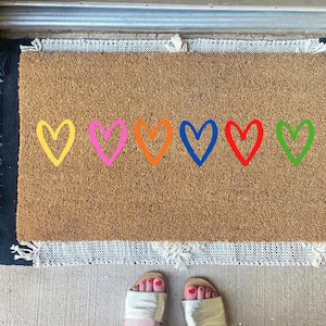 Gay AF Pride Doormat, LGBT Wedding Gift, Pride Outdoor Doormat, Equality, Housewarming Gift, Modern Doormat, Unique Gift, Gay Doormat, LGBT