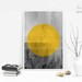 Printable Scandinavian Print Scandinavian Poster Yellow Grey - Etsy
