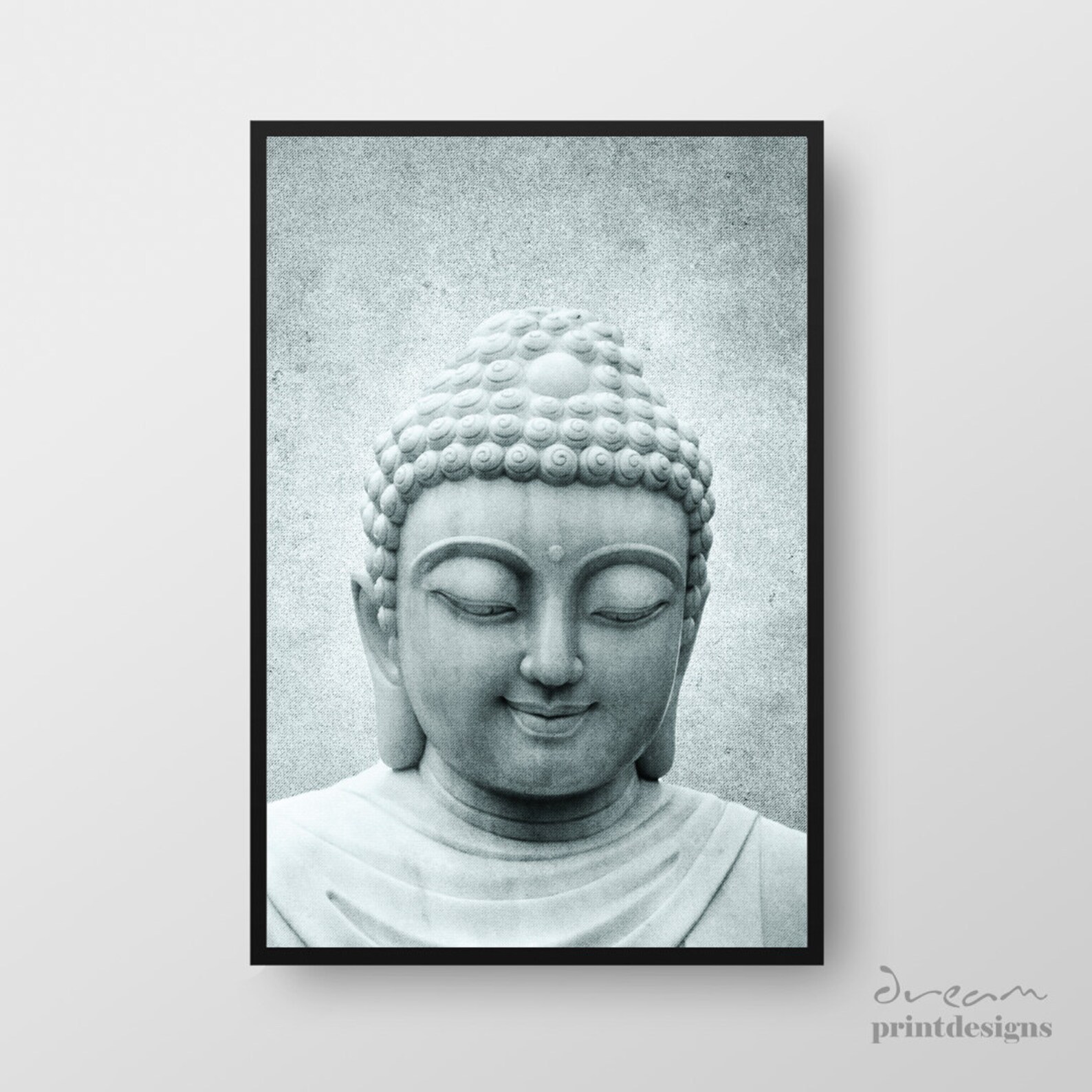 Buddha Printable Art Buddha Print Buddha Poster Buddha Wall - Etsy