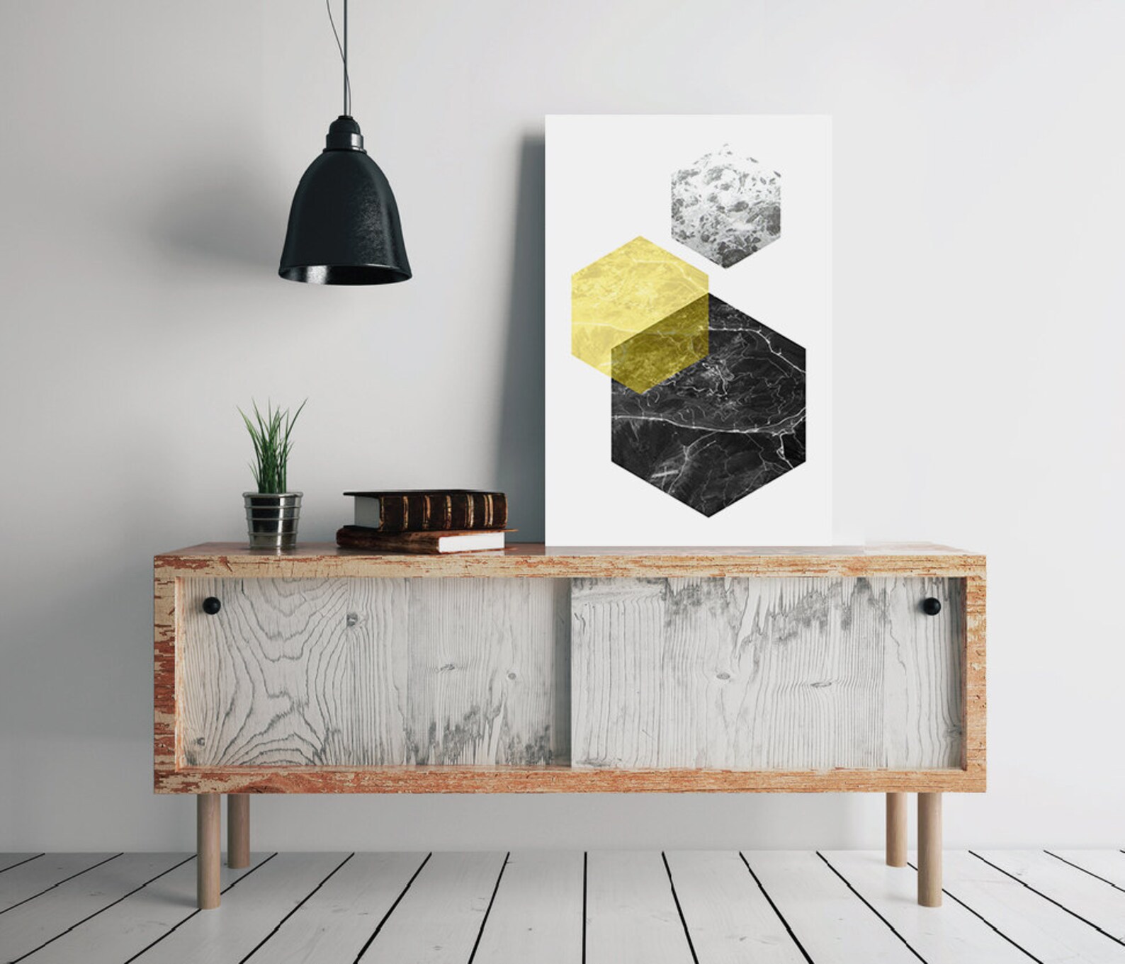 Printable Mid-century Poster Scandinavian Print Mid Century | Etsy