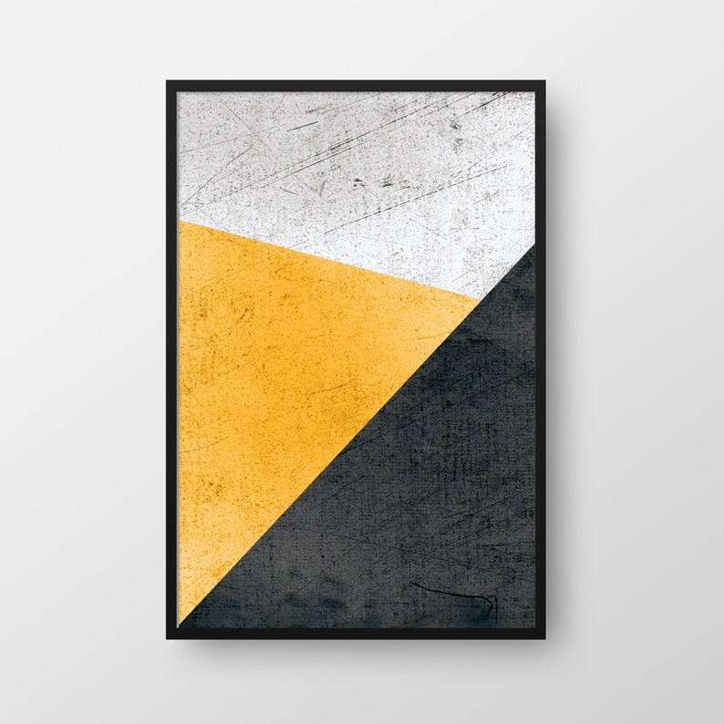 Printable Geometric Wall Art Geometric Print Scandinavian Etsy