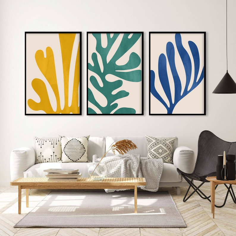 Modern Botanical Art Matisse Cut Outs Henri Matisse Inspired - Etsy