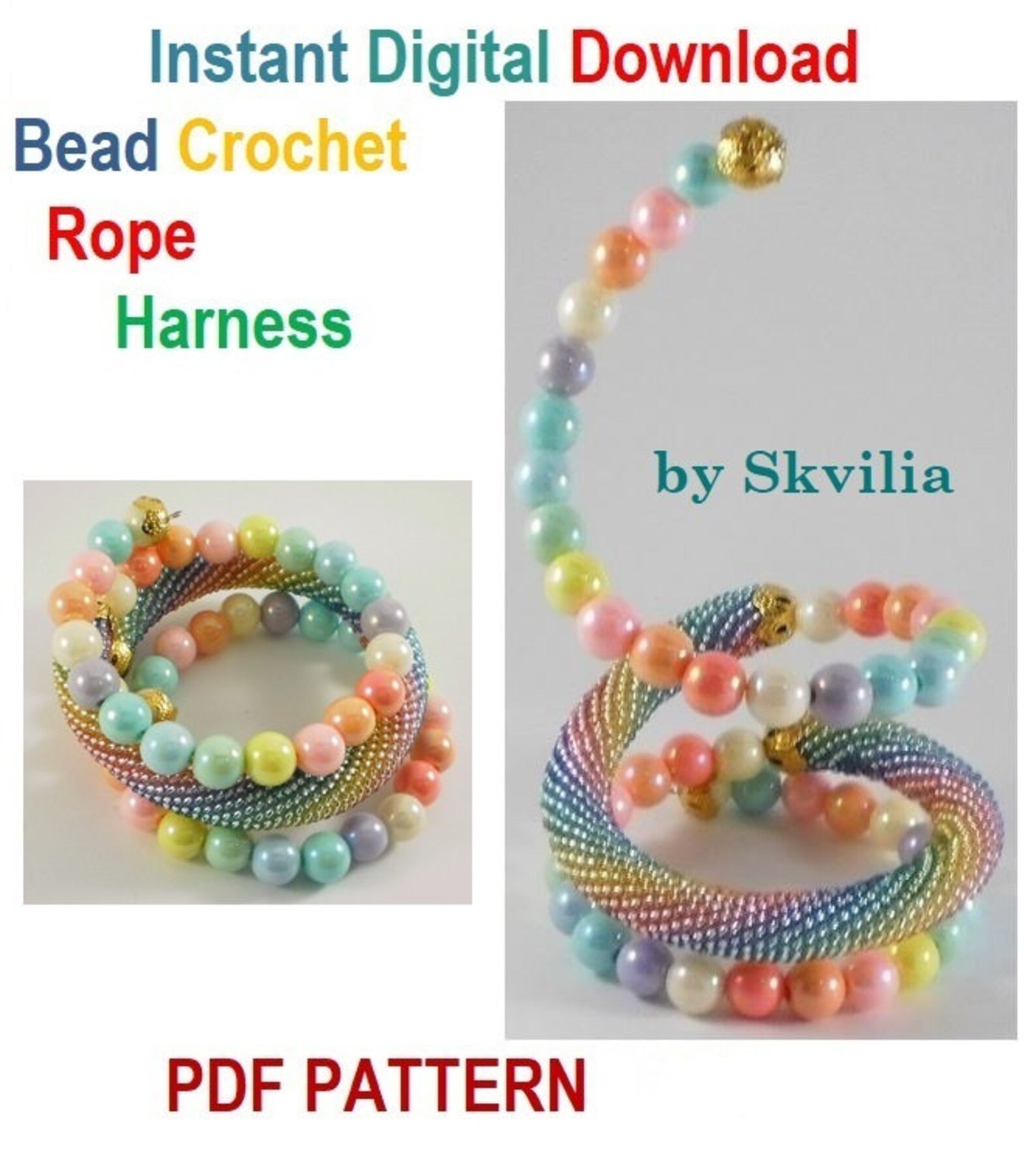Tutorial pattern of a bracelet with memory wire wire wrapped Etsy