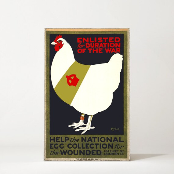Enlisted for the Duration of the War - National Egg