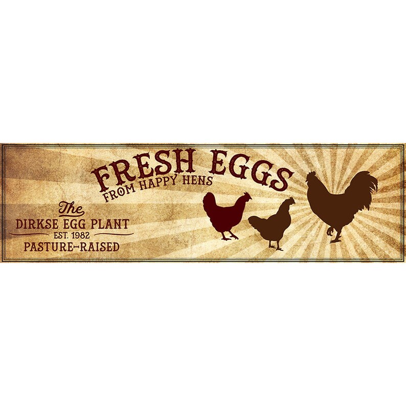custom egg carton labels vintage style rooster at sunrise etsy