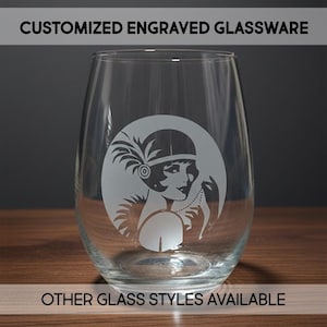 1920's Wine Glasses - Etsy