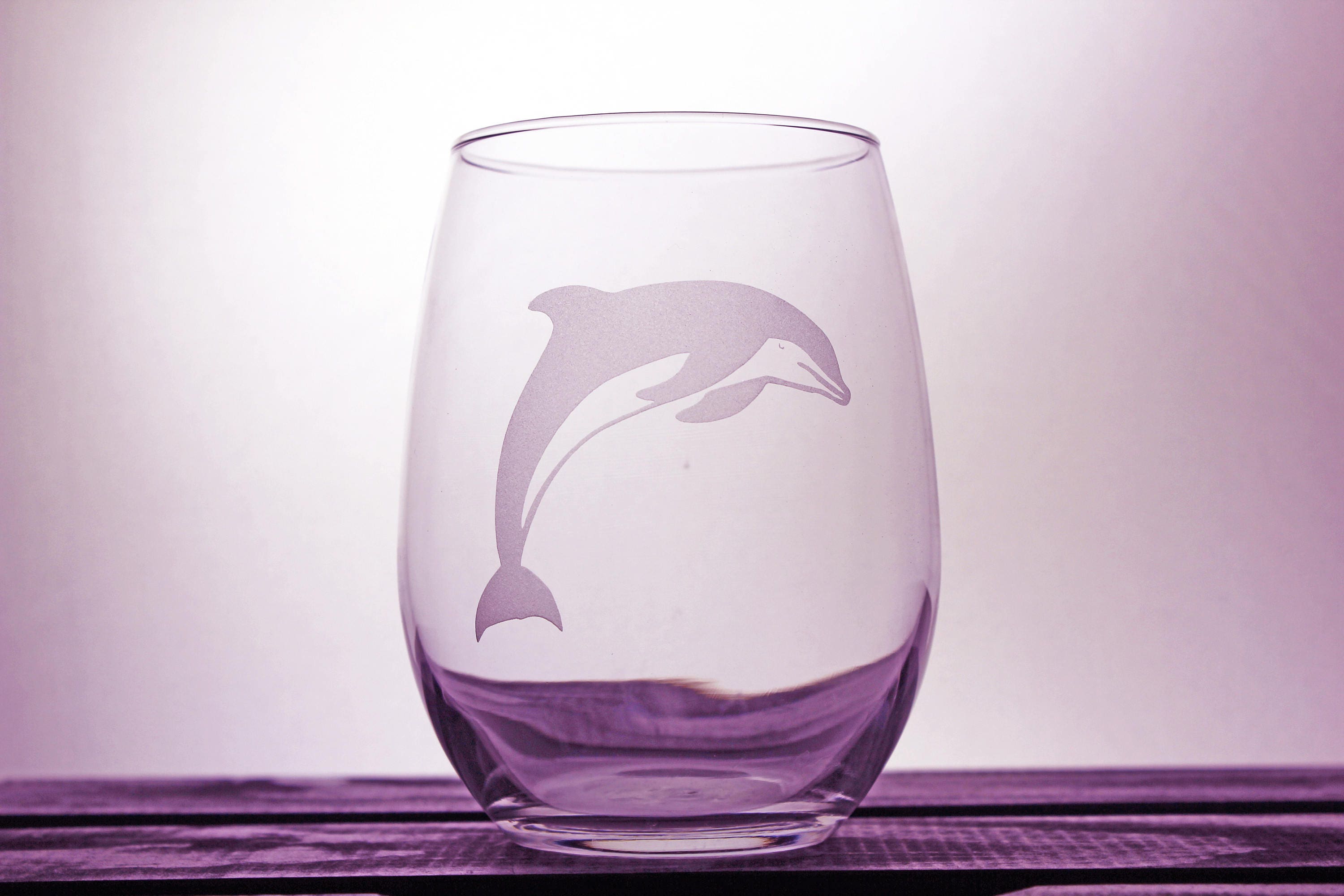 Dolphin Wine Glasses, Beach Wine Glass, Cute Glassware Set, Red Wine Glass,  Home Bar, Wedding Party, Housewarming, Barware, Cocktail Drinks 