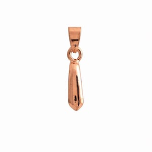 Pinch Bails - Rose Gold Color - Basic (Pkg 5-15) Ships from USA (802-RG)