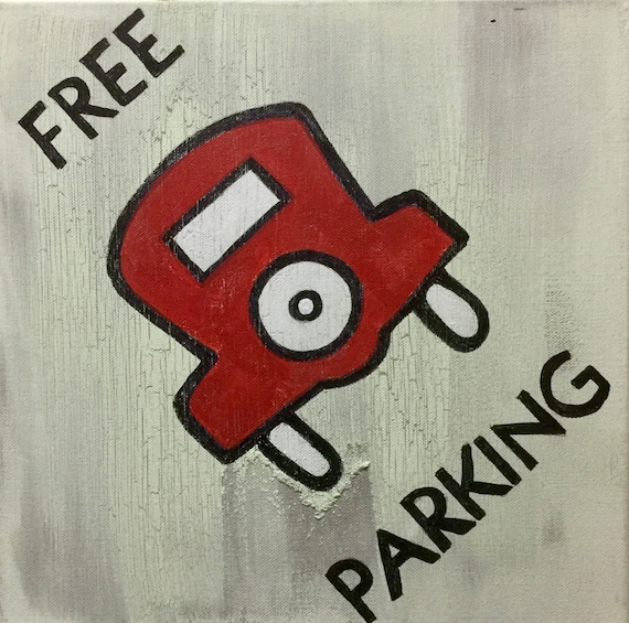 Monopoly Free Parking Art Property Space Board Game Art Kids Etsy Monopoly Free Parking Art Property Space Board Game Art Kids Etsy