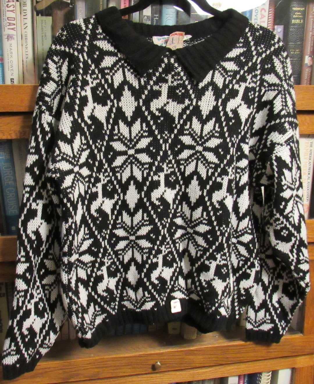 NOS Deadstock Vintage Croquet Club Collared Pullover Sweater Etsy