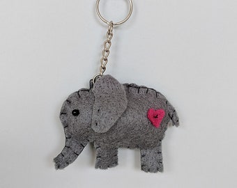 Nelly the Elephant Keyring