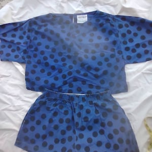 vintage 70s Sakowitz Albert Nipon romper / two Piece short set / Romper/Playsuit/Jumpsuit / Boho/Summer/Lounge wear/ preppy