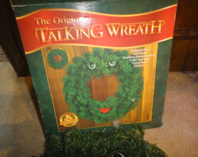 Talking Christmas Wreath 