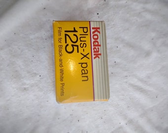 Kodak Black & White 36 Exposures Plus-X Pan 125 Print Film expired film unopened