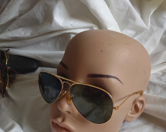 ヴィンテージ RAY-BAN B&L アビエーター サングラス、アメリカ製