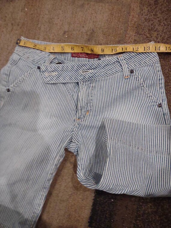 Vintage 90s Hotkiss Stripped Jeans Mom 