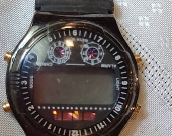 Vintage  80S  water-resistant digital watch , men's wristwatch