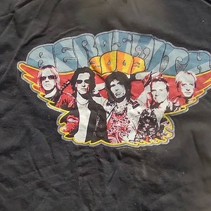 Aerosmith 2003 concert t shirt