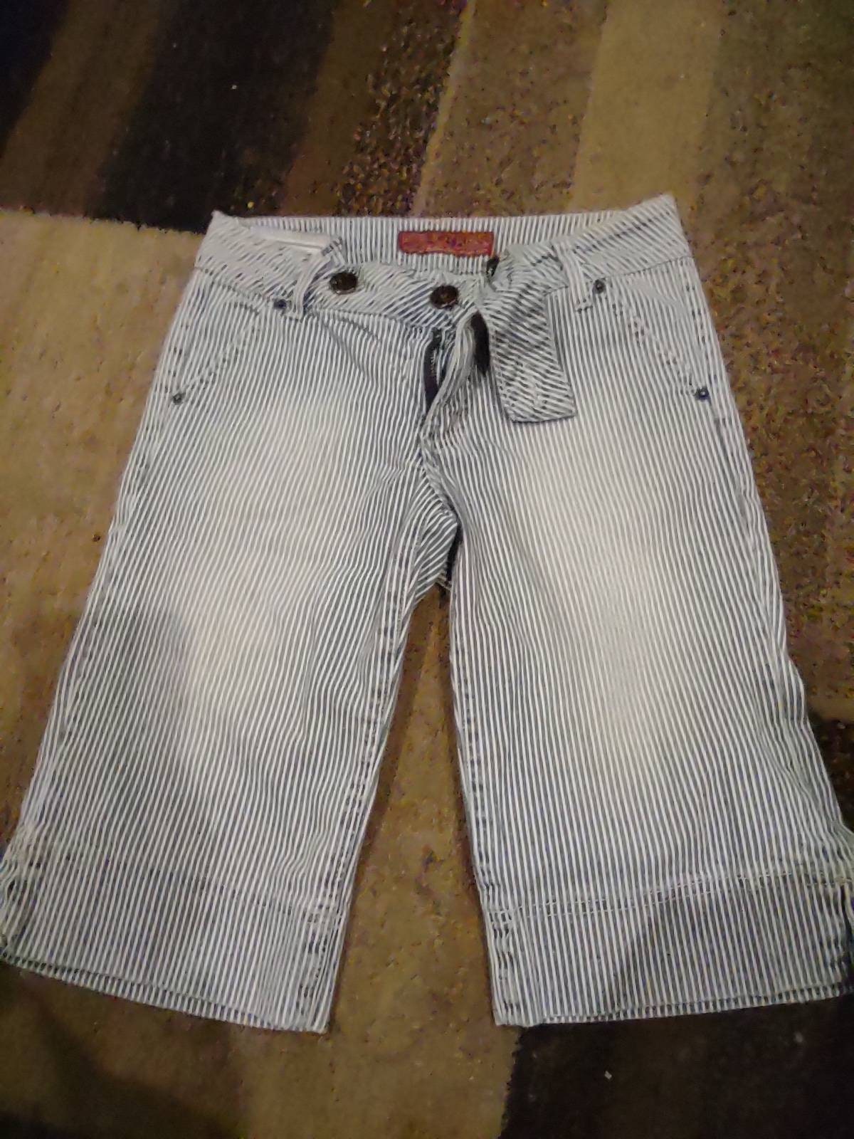 Vintage 90s Hotkiss Stripped Jeans Mom 