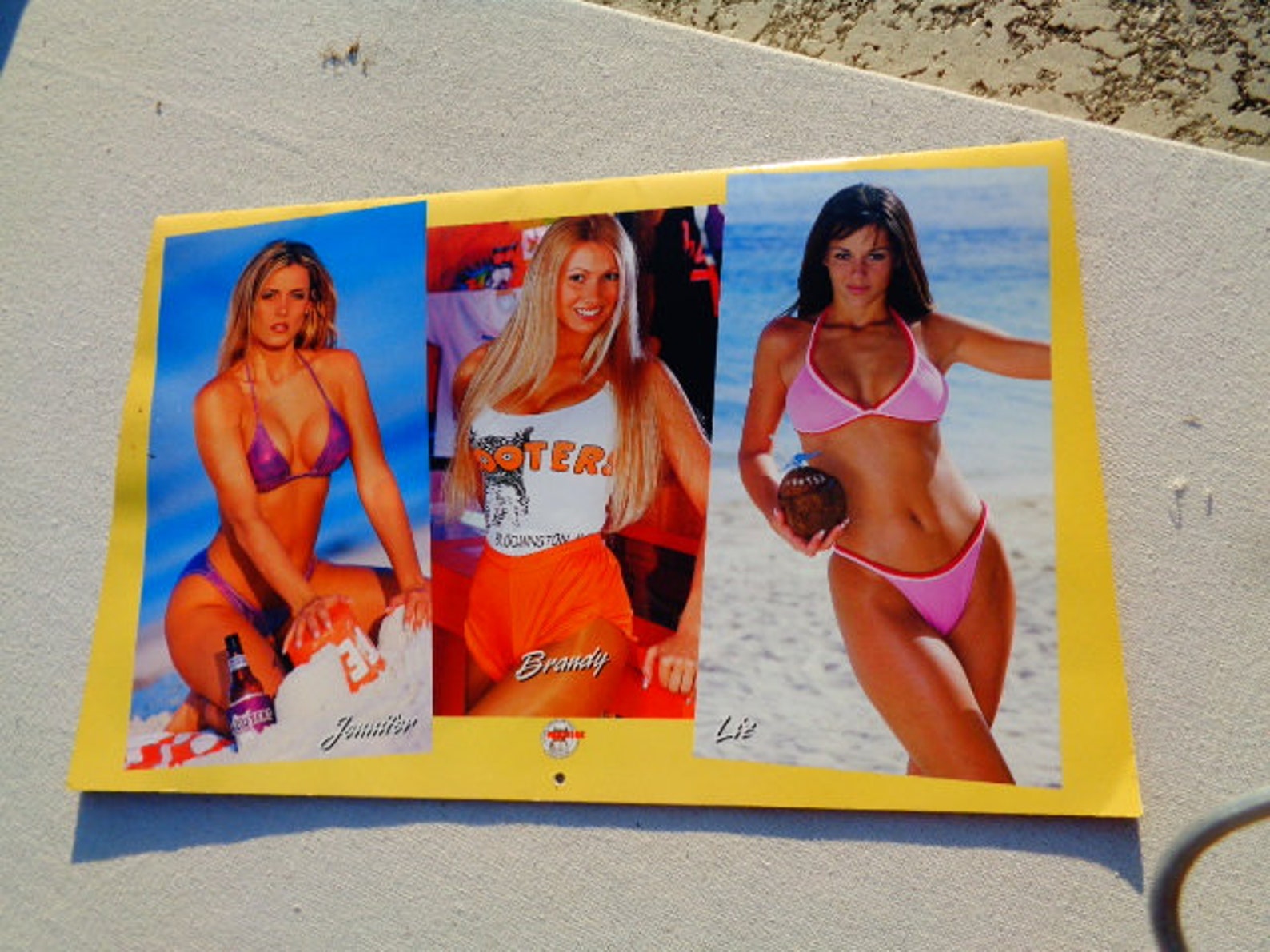 Hooters Calendar Sexy Hooters Girls Pinup Girls Calendar Etsy